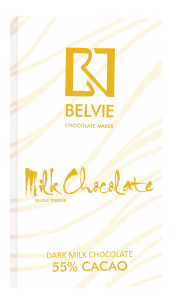 Socola sữa 55% cacao - Socola Belvie - Công Ty TNHH SX TM Belvie Chocolate